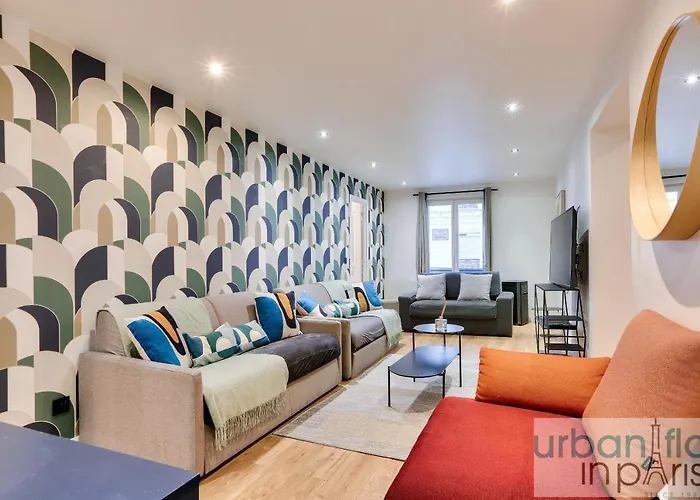 Urban Flat 103 - Spacious Flat Near Grands Boulevards شقة باريس
